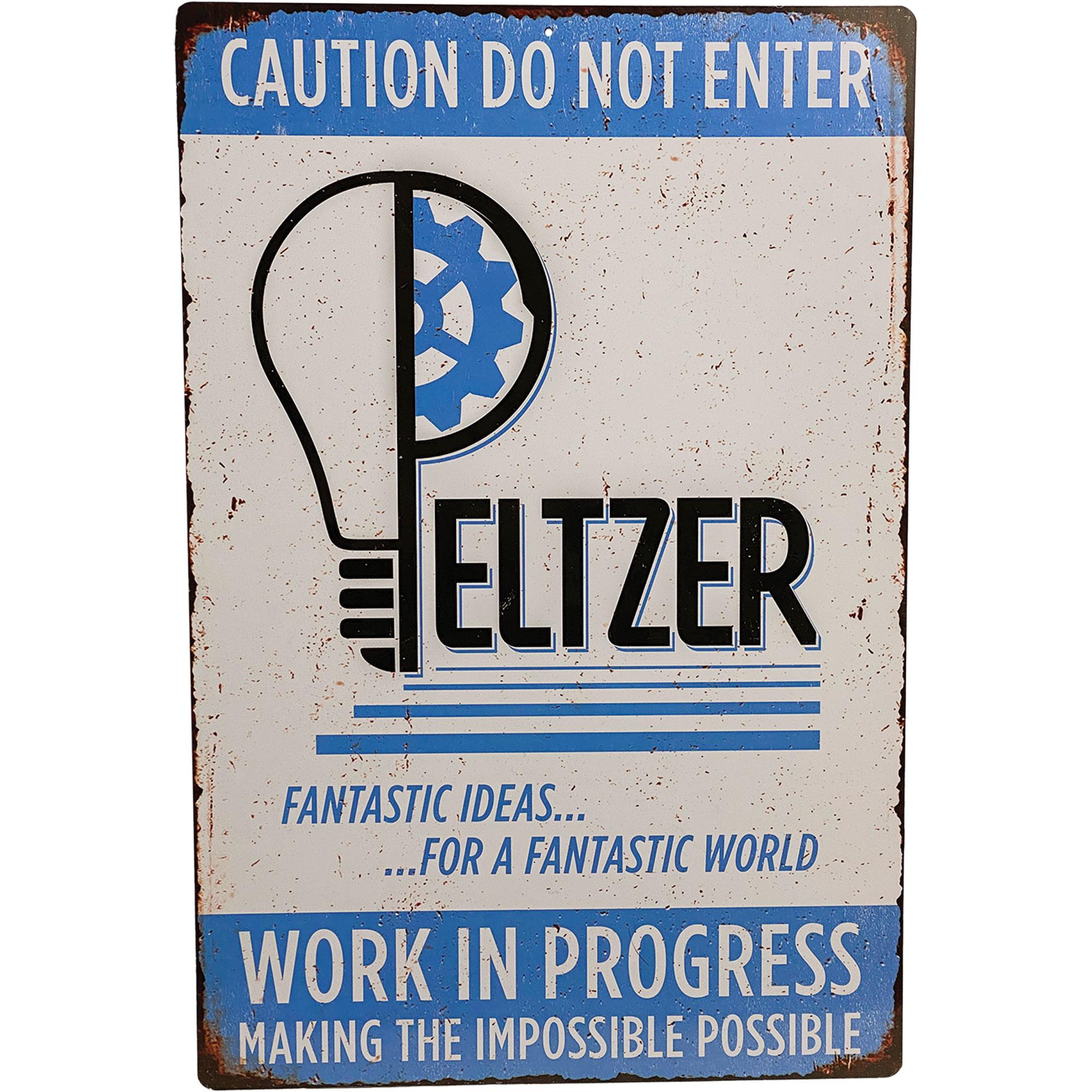 Gremlins Peltzer Workshop Sign Halloween Prop