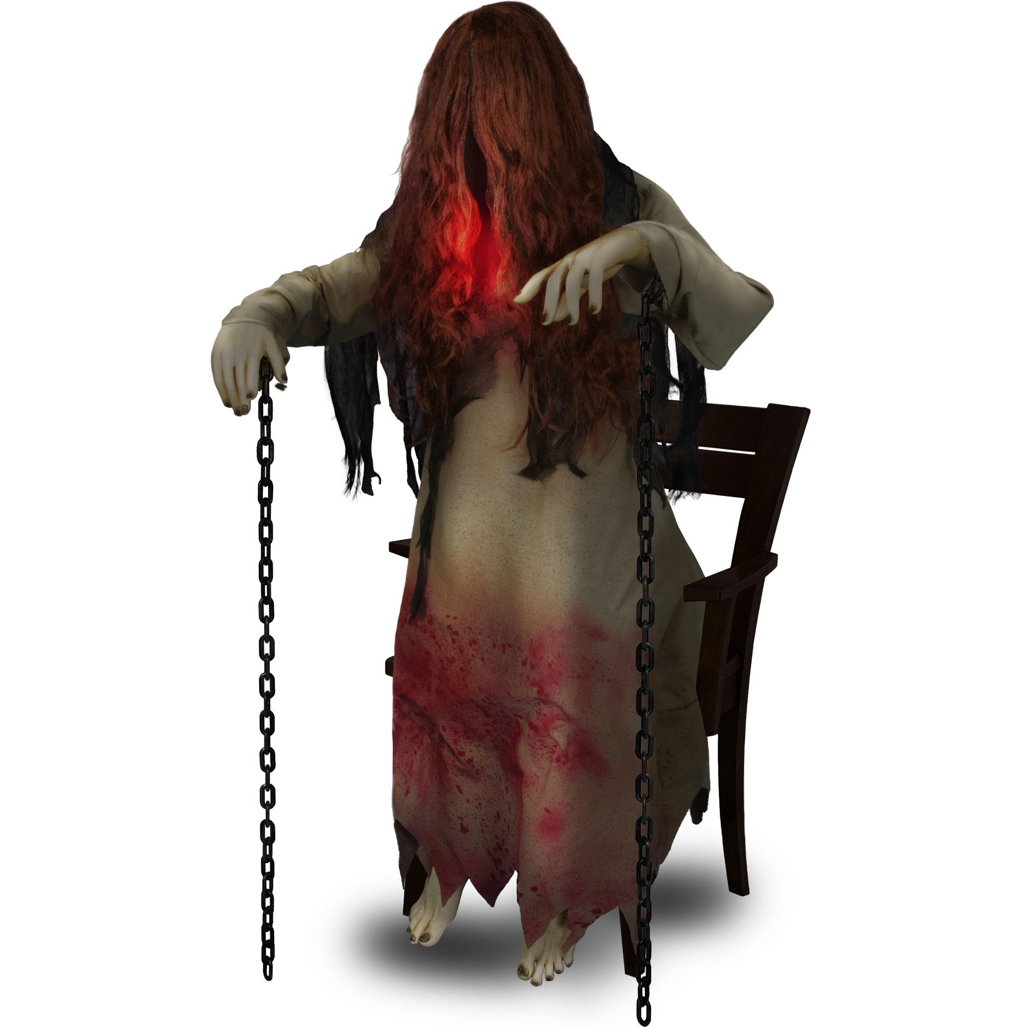Rising Possessed Woman Animated Halloween Prop