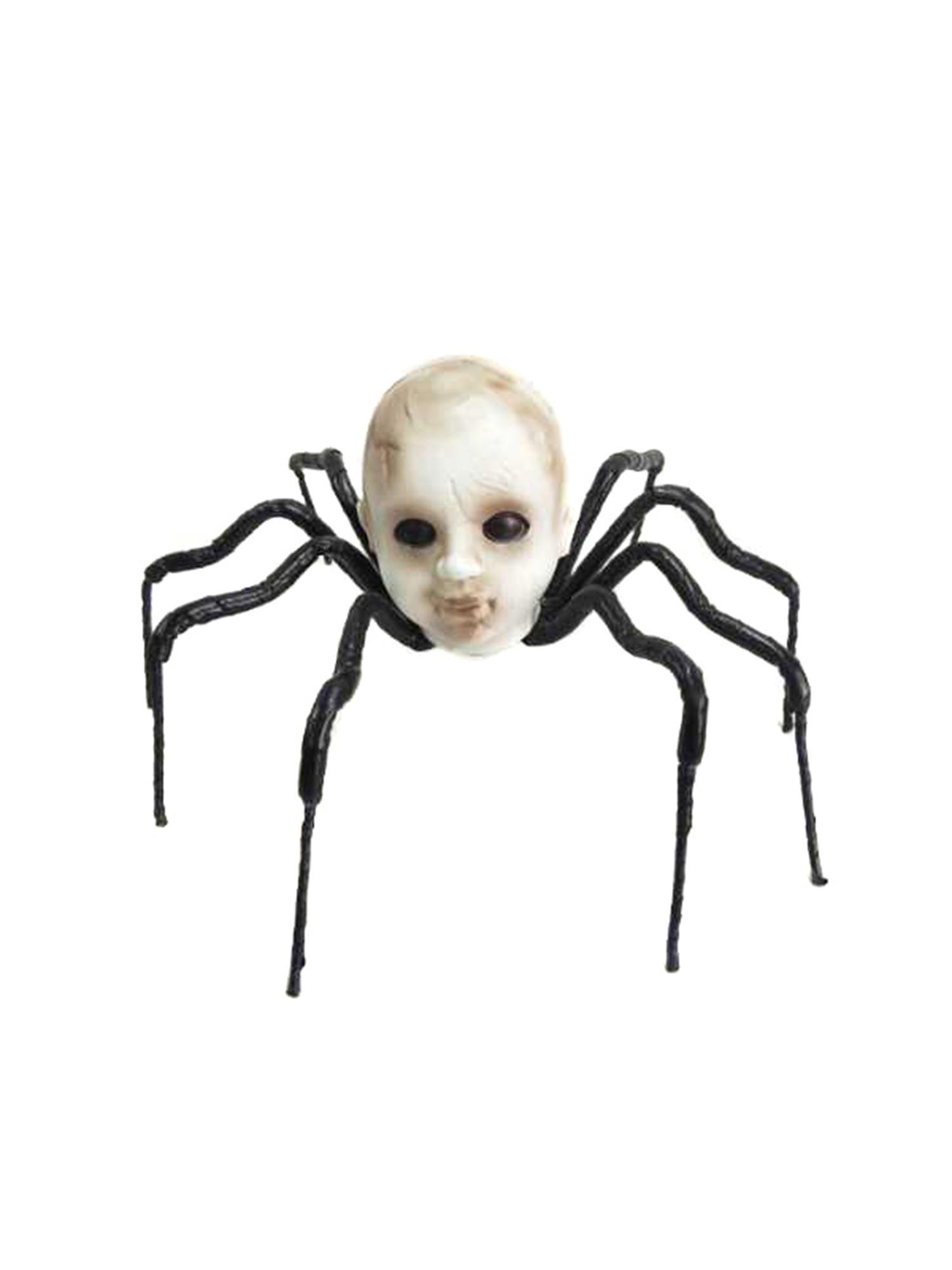 Baby Head Spider Halloween Prop