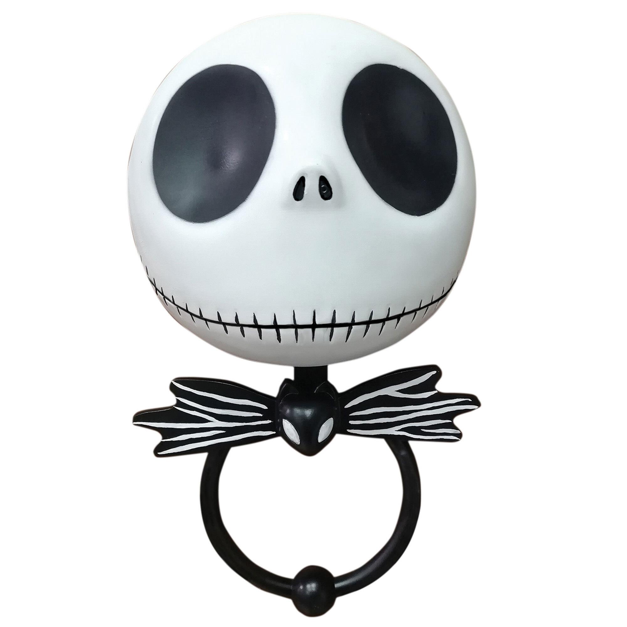 Nightmare Before Christmas Jack Skellington Door Knocker Animated Halloween Prop