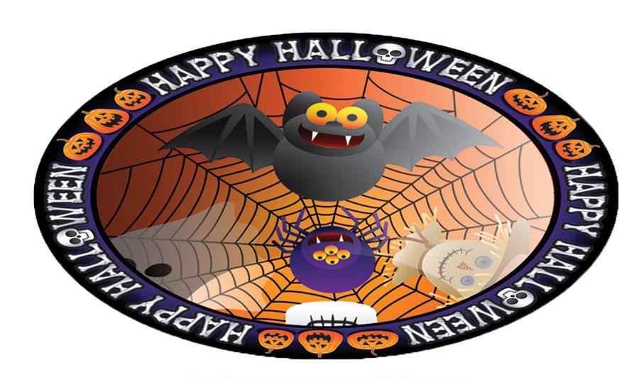 Halloween Bowls 7in Pack of 8