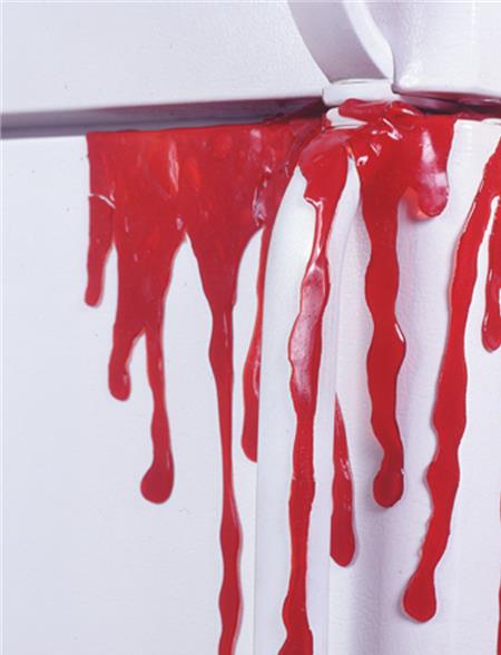 Drips of Blood Wall Halloween Decoration