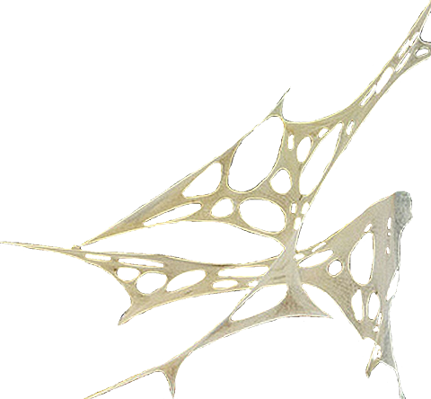 Ghastly Cloth 1yd Halloween Decoration