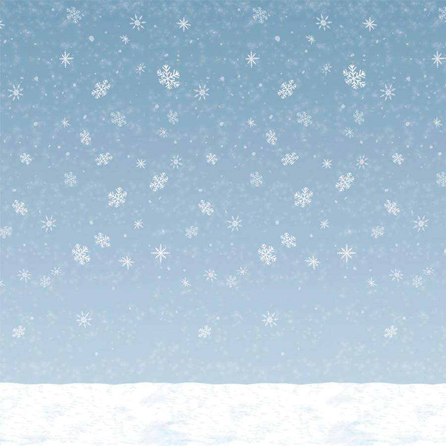 Winter Sky Backdrop Christmas Decoration