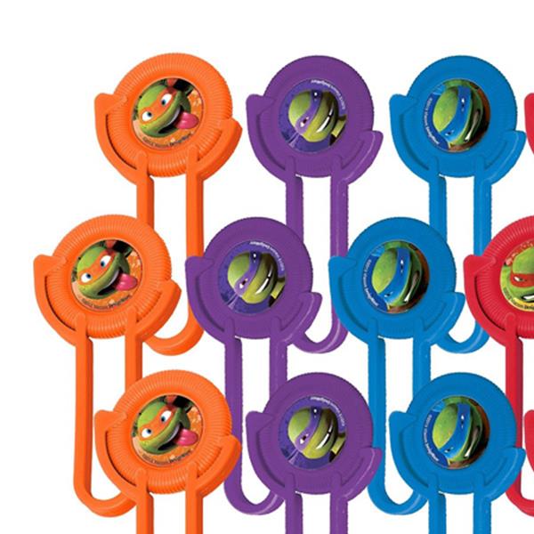 Teenage Mutant Ninja Turtles Plastic Disc Shooter Favours Pack of 12