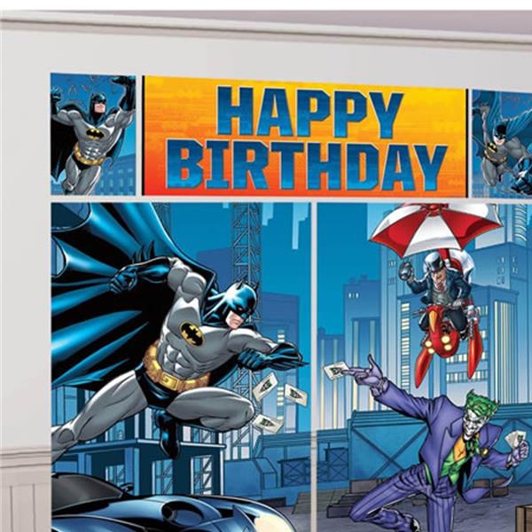 Batman Scene Setter Wall Decorating Kit