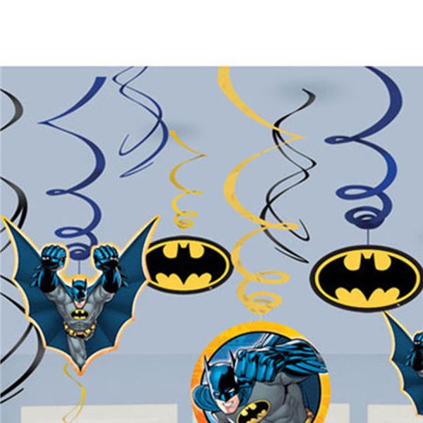 Batman Swirls Value Pack of 12