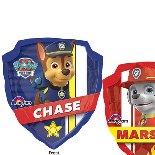 Shape Paw Patrol 2 Sided 63cm x 68cm Foil Balloon