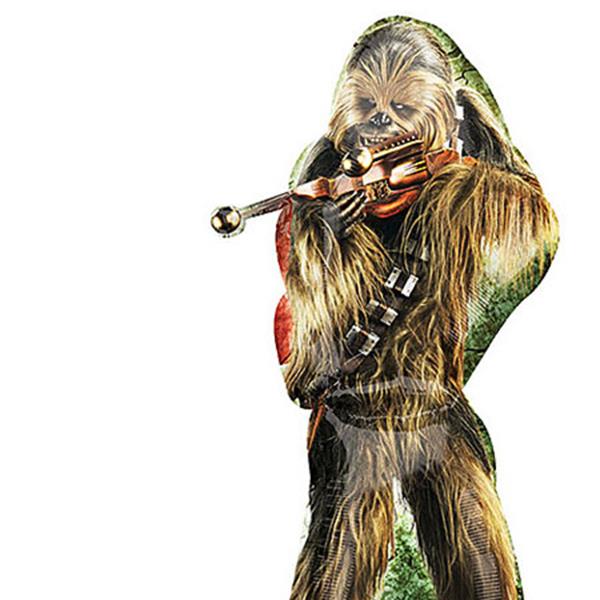 Shape Chewbacca Star Wars 43cm x 96cm Foil Balloon