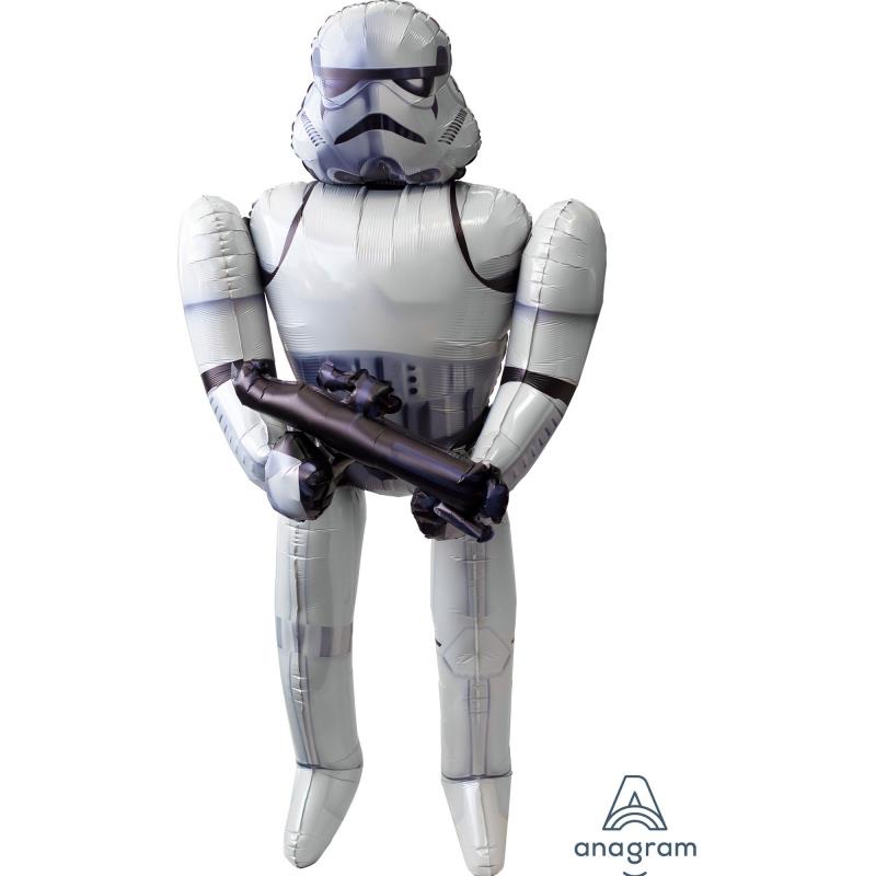 Airwalker Stormtrooper Star Wars 83cm x 177cm Foil Balloon
