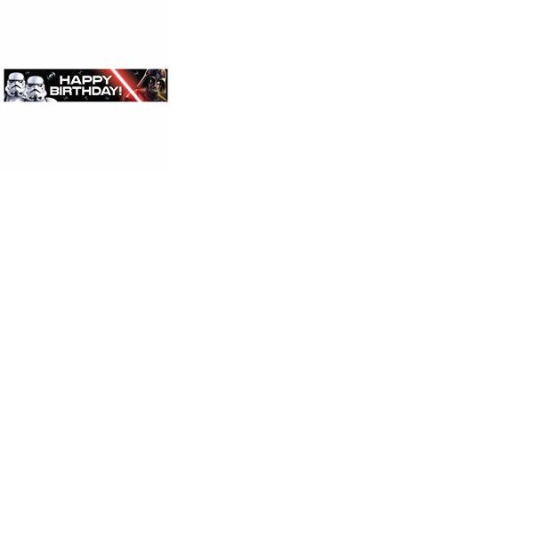 Star Wars Classic Happy Birthday Banner