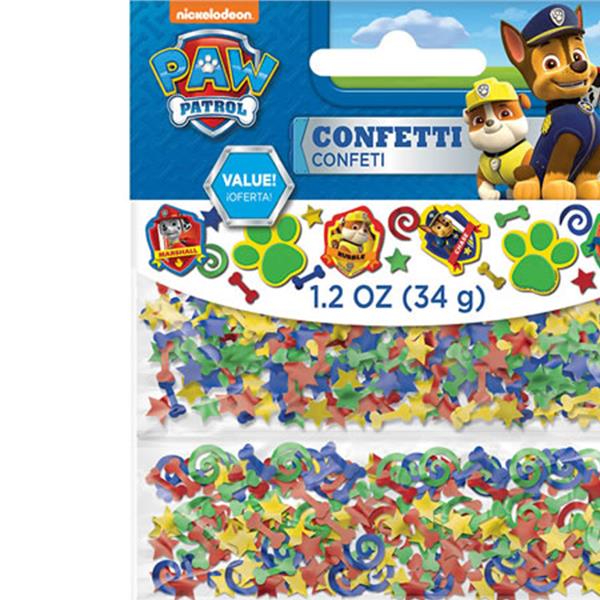 Paw Patrol Confetti Value Pack 34g