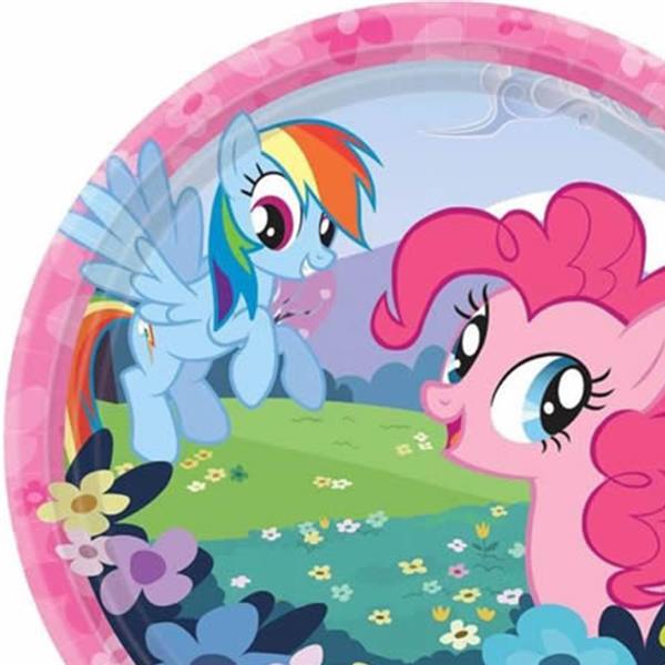 My Little Pony Luncheon Paper Plates 18cm Pack of 8