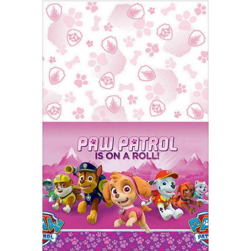 Paw Patrol Girls Plastic Tablecover