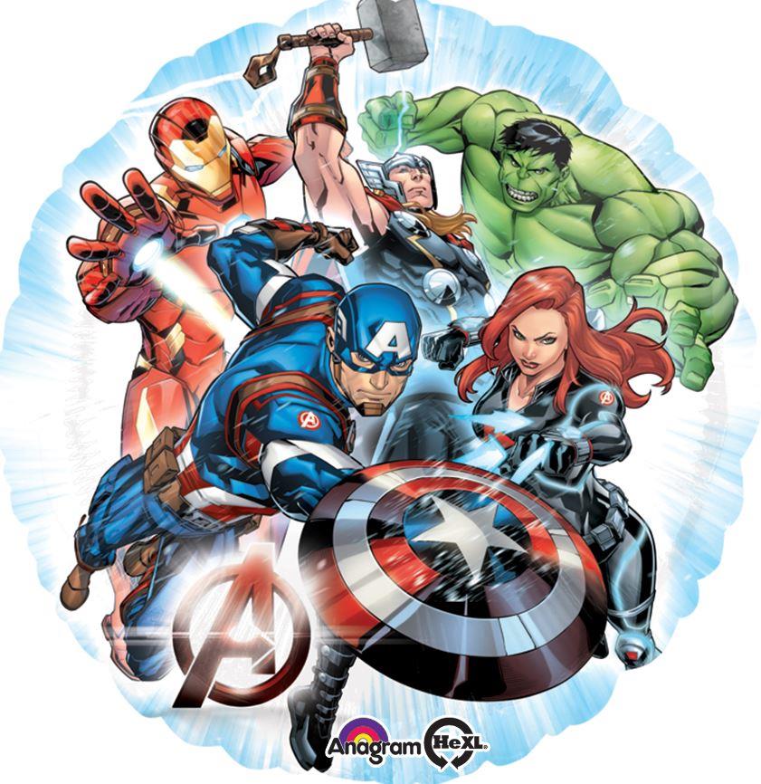Avengers Group 45cm Foil Balloon