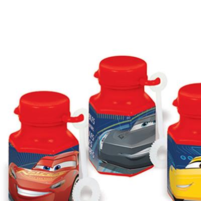 Cars 3 Mini Bubbles Favours Pack of 12