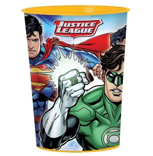 Justice League Plastic Souvenir Favour Cup 473ml