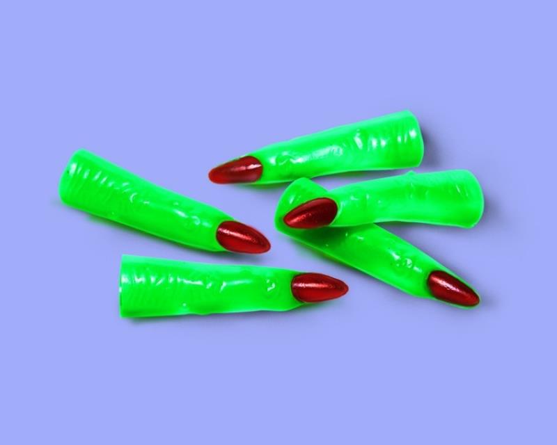 Witch Finger Green Party Favours Pack of 10
