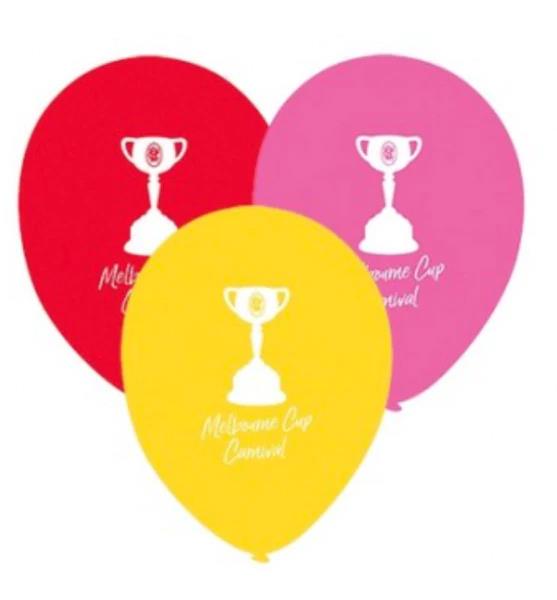 Melbourne Cup Latex Balloons 30cm Bulk Pack  Assorted