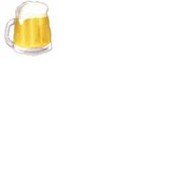 Shape Beer Mug Transparent See Through Balloon