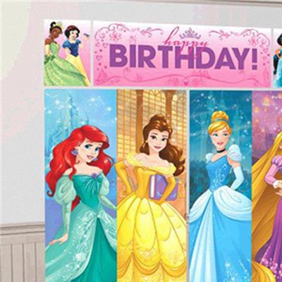 Disney Princesses Happy Birthday Scene Setter Kit