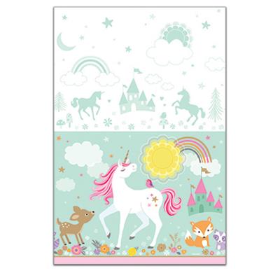 Magical Unicorn Plastic Tablecover