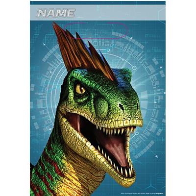 Jurassic World Plastic Loot Bags Pack of 8