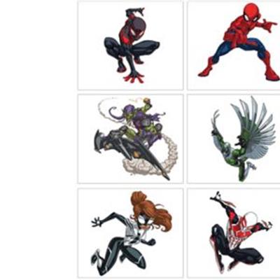 Spider-Man Webbed Tattoos