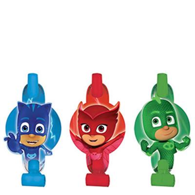 PJ Masks Blowouts With Medallions Pack of 8