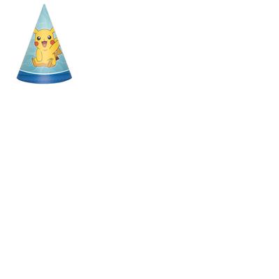 Pokemon Core Cone Hats Pack of 8