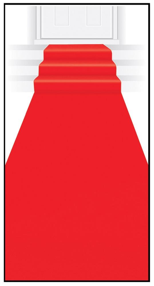 Red Carpet Floor Runner 24in x 15ft