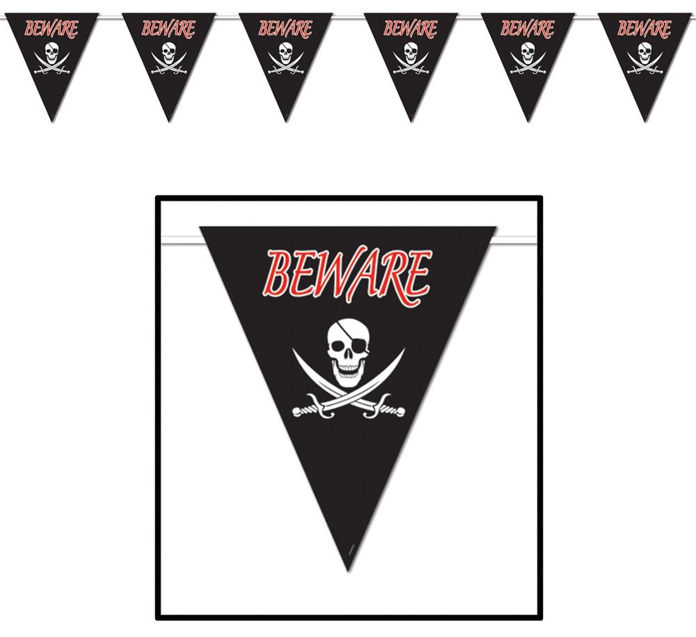 Beware Pirate Banner