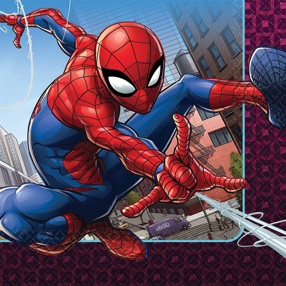 Spider-Man Lunch Napkins Pack of 16