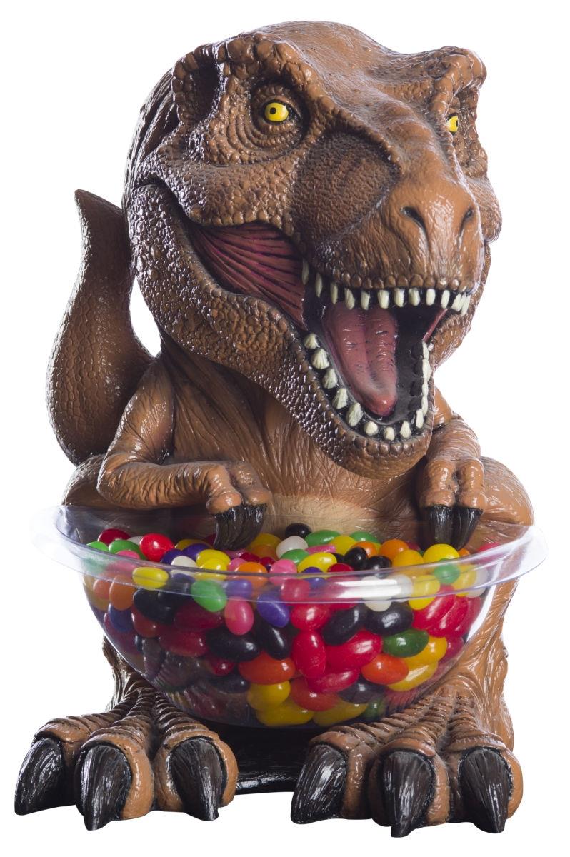 Jurassic World T-Rex Mini Candy Lolly Bowl Holder Prop