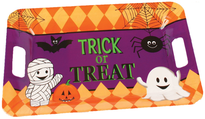 Halloween Friendly Party Plate 15.75in