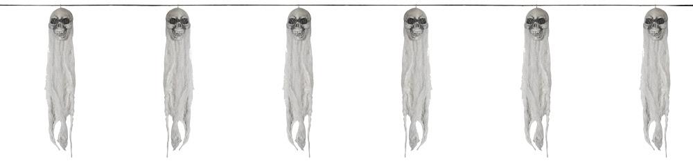 Skull Ghost Garland Halloween Decoration
