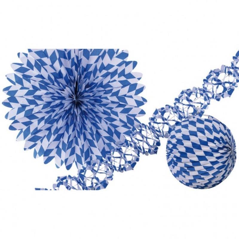 Oktoberfest Bavarian Hanging Decorations Pack of 3