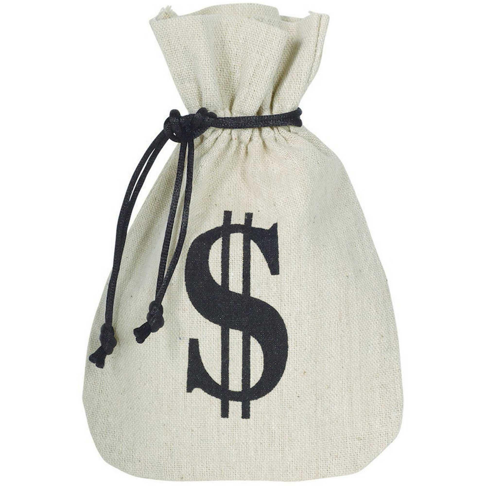 Burlap Money Favour Bag Pack of 8
