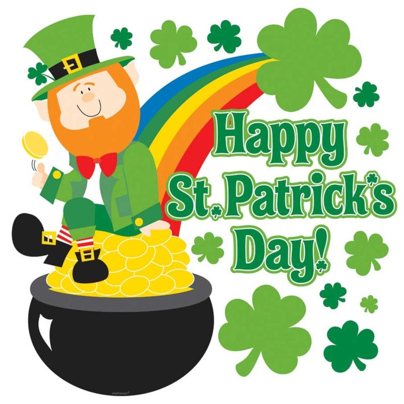 St. Patrick's Day Leprechaun Cutout