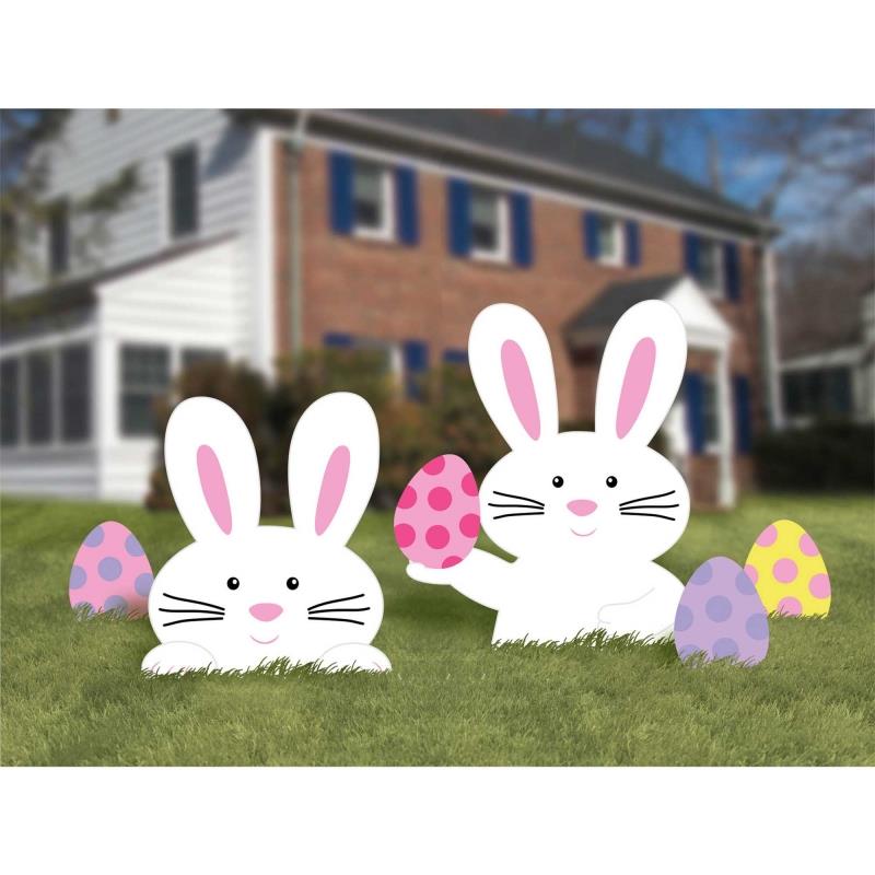 Easter Bunny Yard Signs