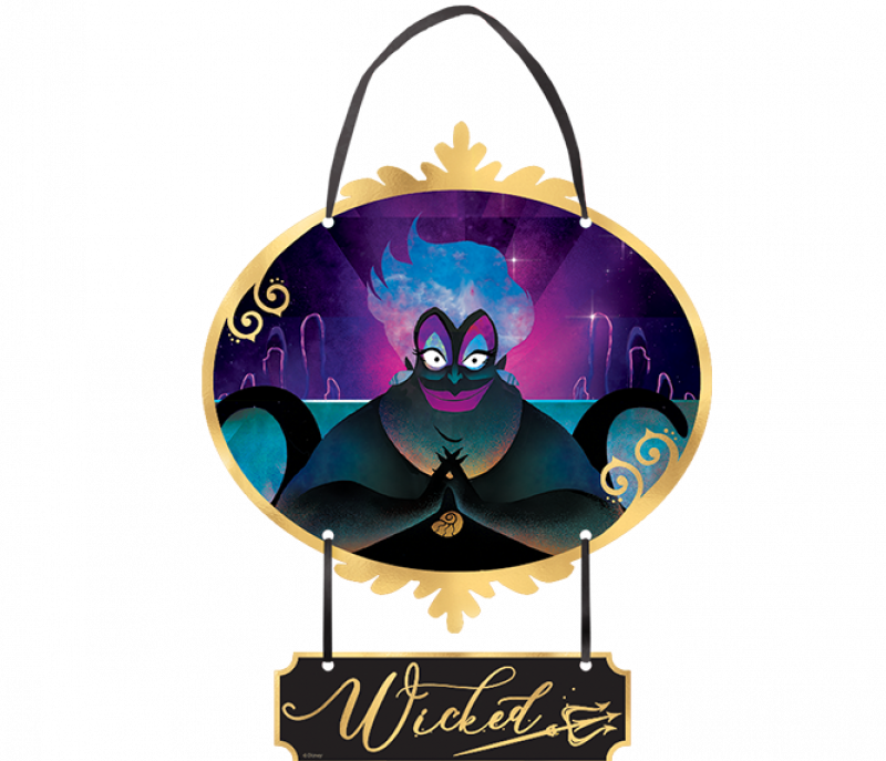 Disney Villains Mini Hanging Sign Decoration