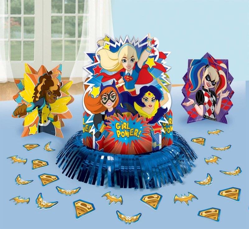 DC Superhero Girls Table Decorating Kit