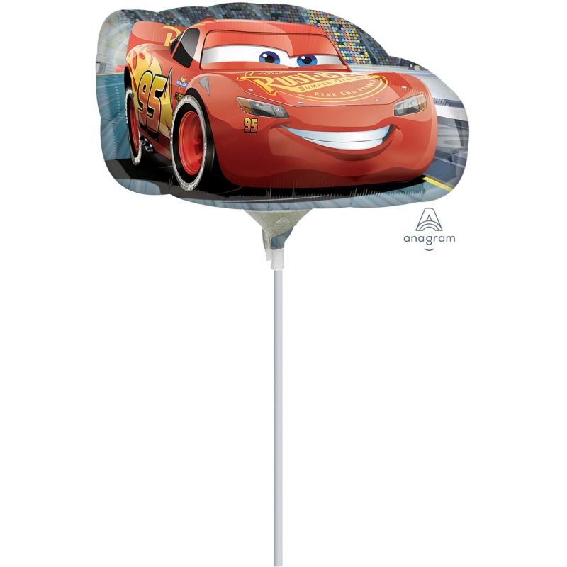 Cars 3 Lightning McQueen Mini Shape Foil Balloon