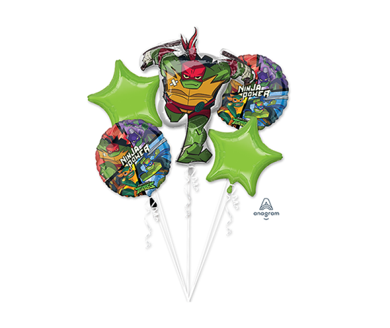 Rise of the Teenage Mutant Ninja Turtles Balloon Bouquet
