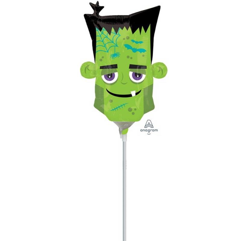 Monster Head Mini Shape Foil Balloon