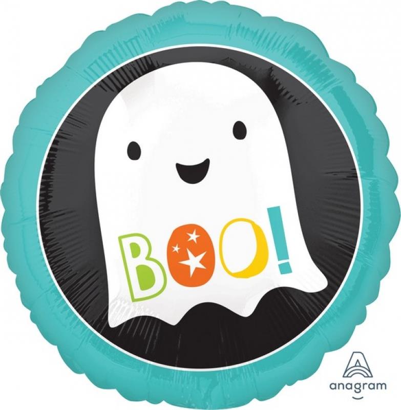 Boo Ghost 45cm Foil Balloon