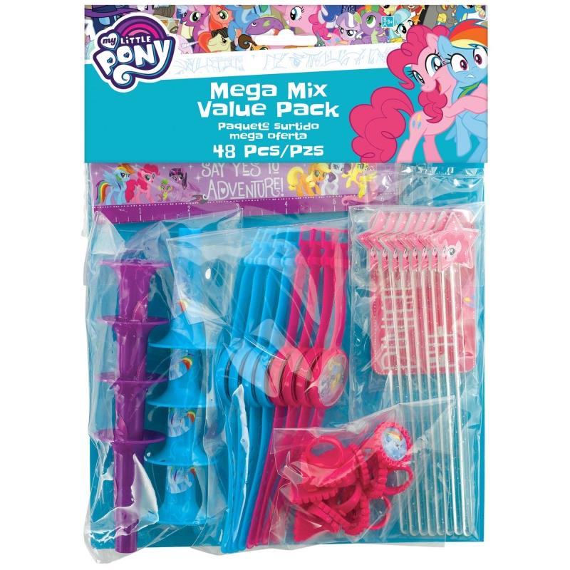 My Little Pony Friendship Adventures Mega Mix Favour Value Pack of 48