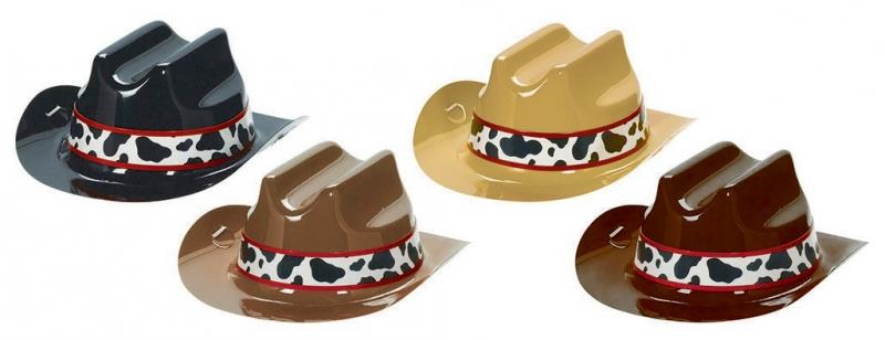 Western Mini Cowboy Hats Pack of 8