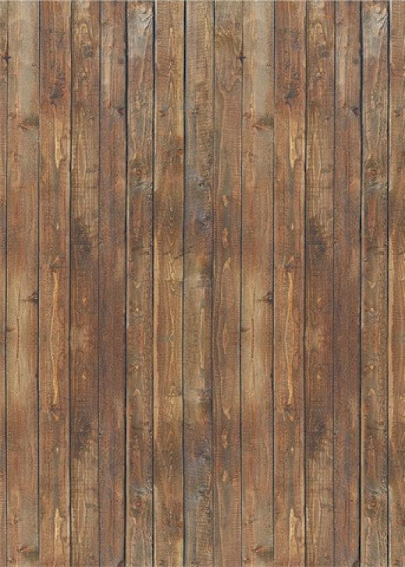 Wood Room Roll Scene Setter Plastic Backdrop