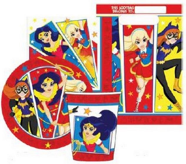 DC Superhero Girls Party Pack of 40